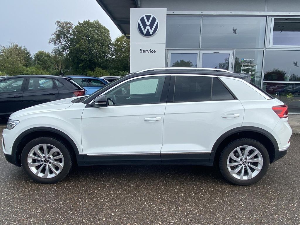 Volkswagen T-Roc 2023 г. Белый, пробег 35411 км