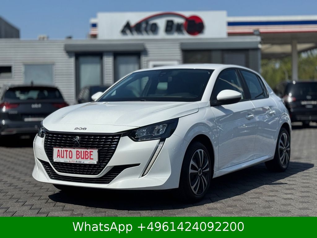 Peugeot 208 2021 г. Белый, пробег 54900 км