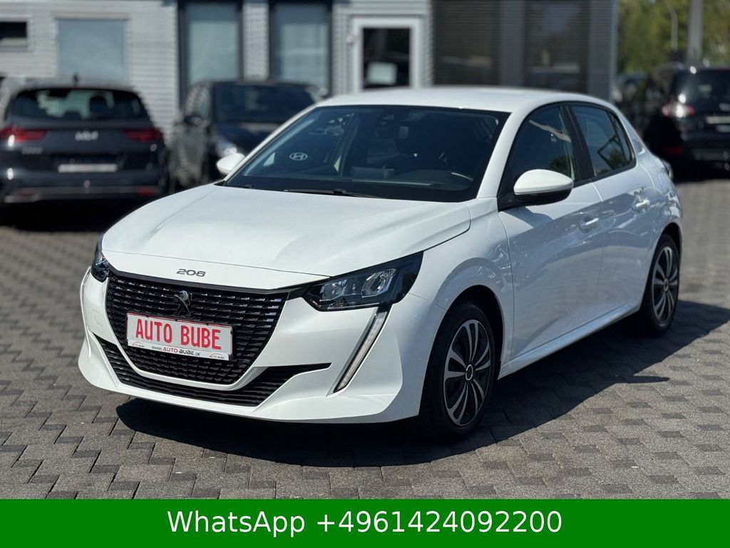 Peugeot 208 2021 г. Белый, пробег 54900 км