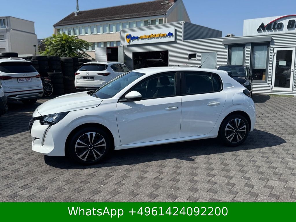 Peugeot 208 2021 г. Белый, пробег 54900 км