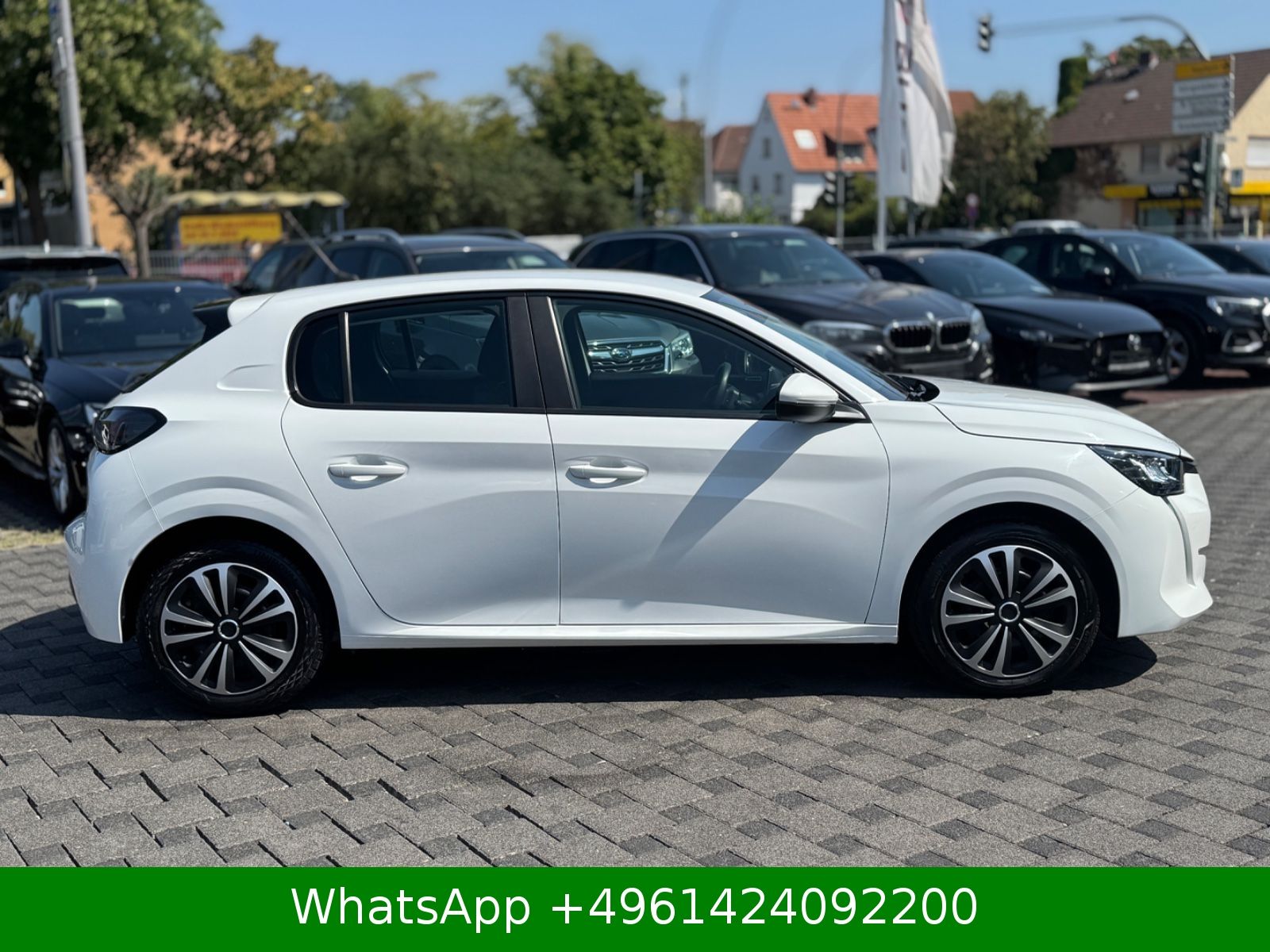 Peugeot 208 2021 г. Белый, пробег 54900 км