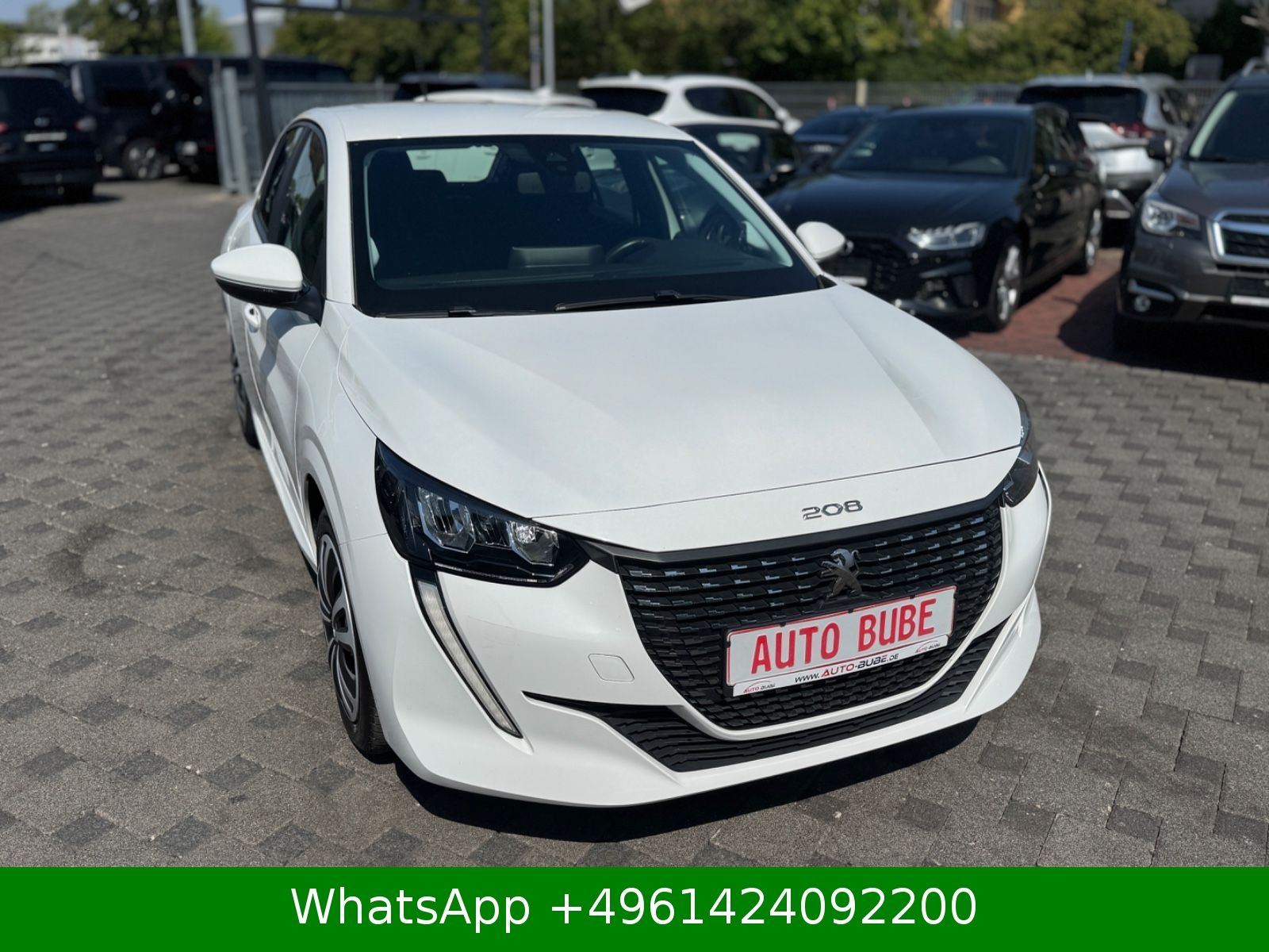 Peugeot 208 2021 г. Белый, пробег 54900 км