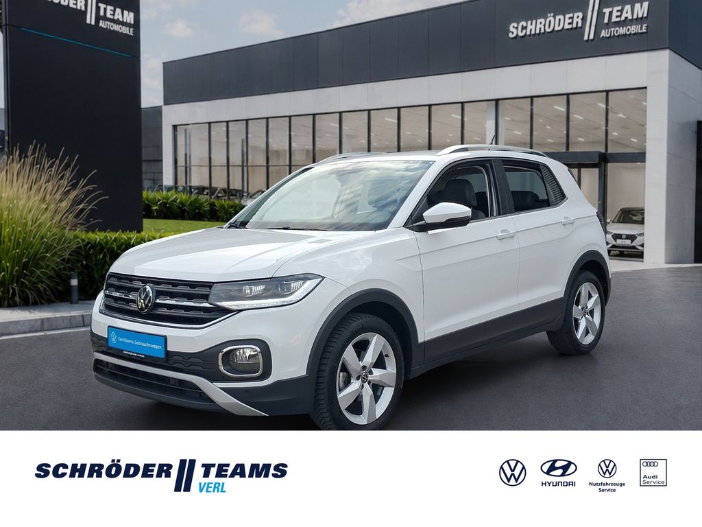Volkswagen T-Cross 2023 г. Белый, пробег 45456 км
