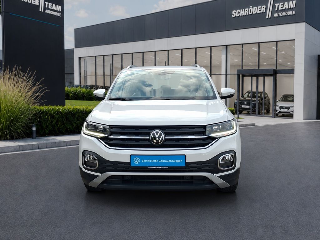 Volkswagen T-Cross 2023 г. Белый, пробег 45456 км