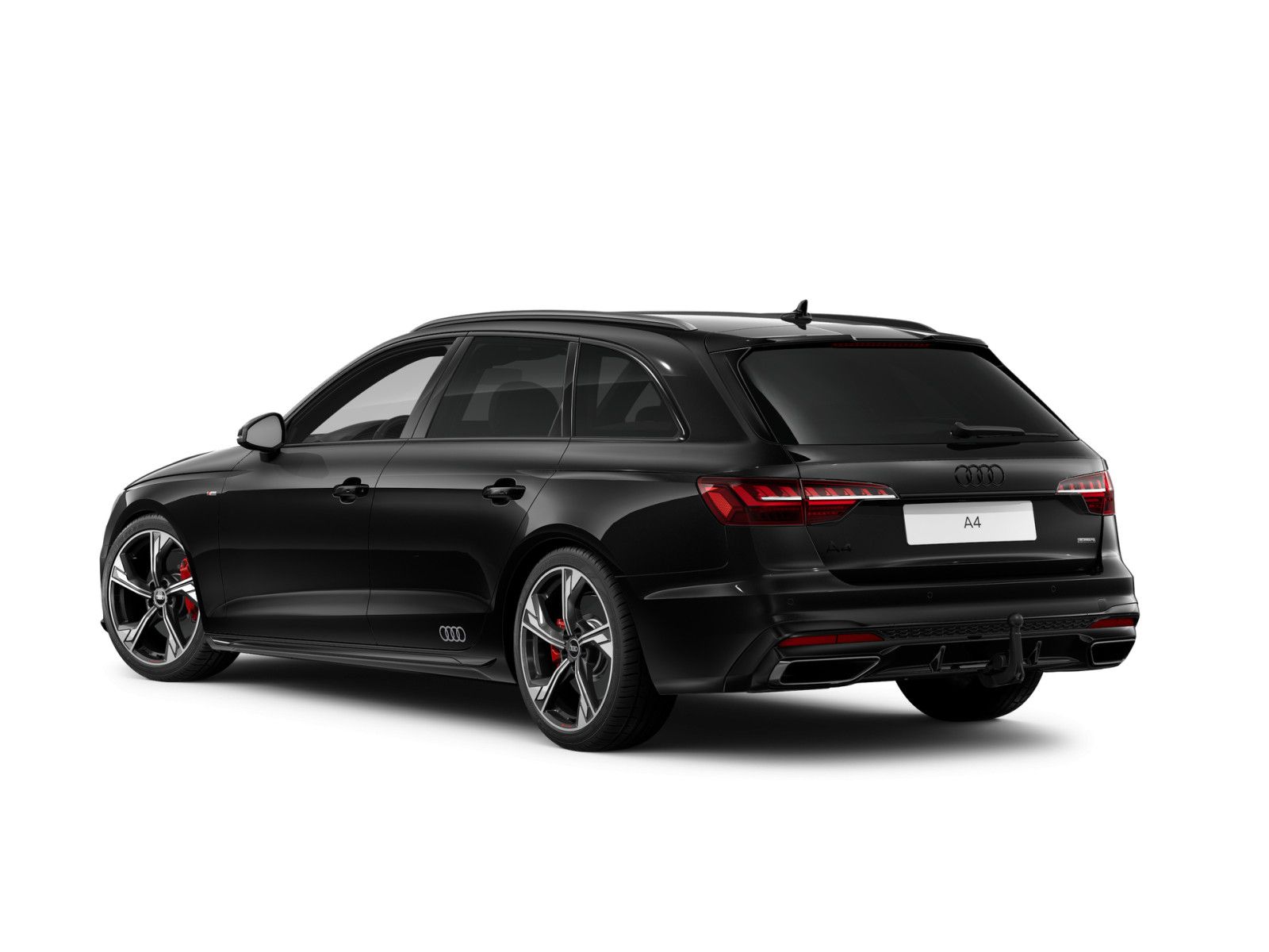 Audi A4 2025 г. Чёрный, пробег 9990 км