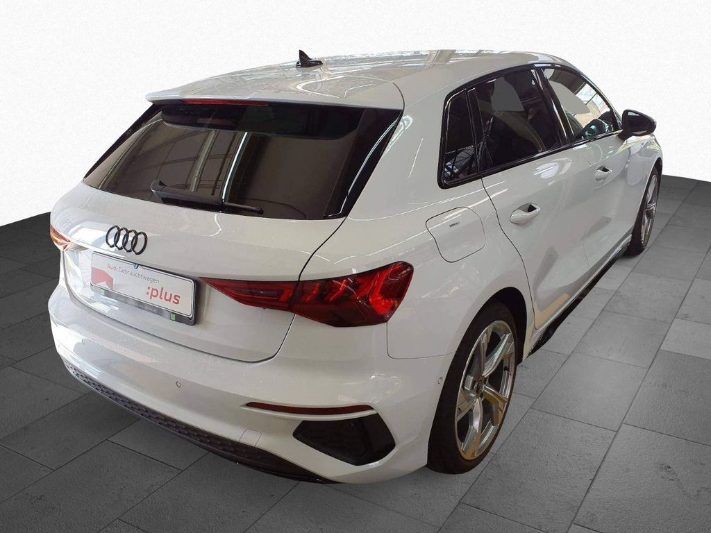 Audi A3 2024 г. Белый, пробег 23105 км
