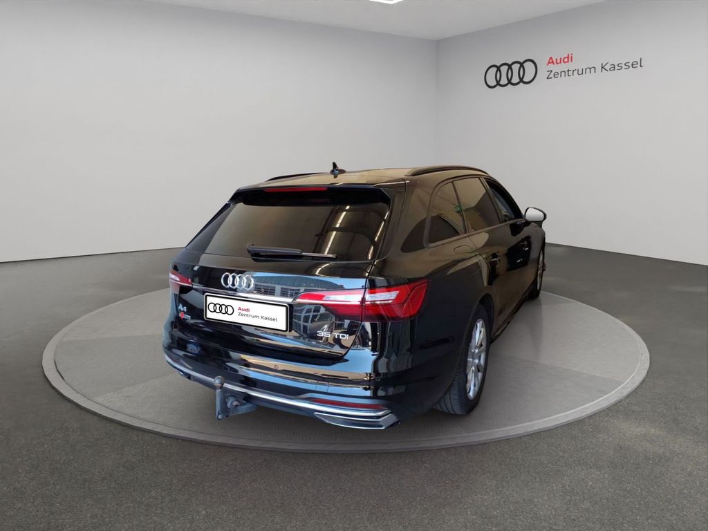 Audi A4 2024 г. Чёрный, пробег 53616 км