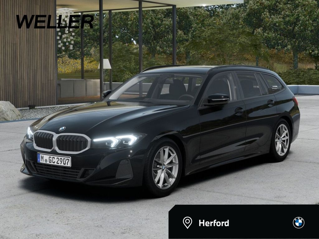 BMW 318 2023 г. Чёрный, пробег 40804 км