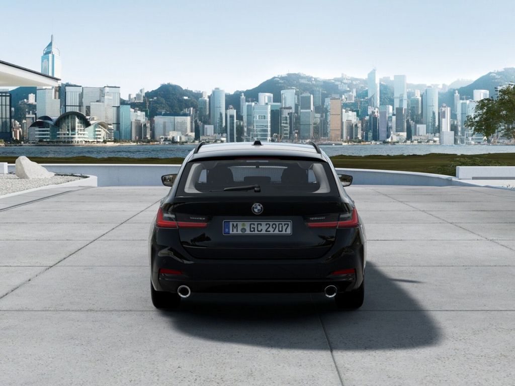 BMW 318 2023 г. Чёрный, пробег 40804 км