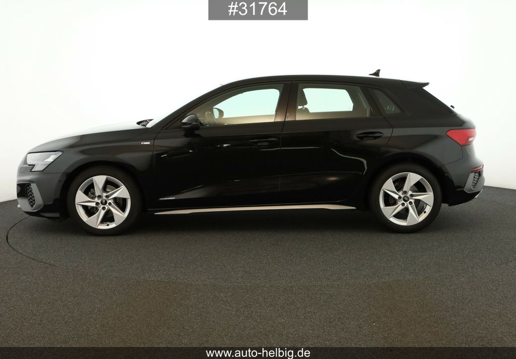 Audi A3 2022 г. Чёрный, пробег 52000 км