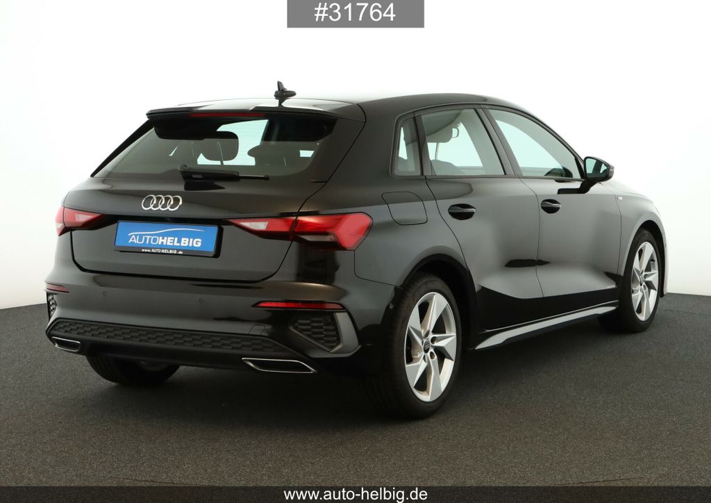 Audi A3 2022 г. Чёрный, пробег 52000 км