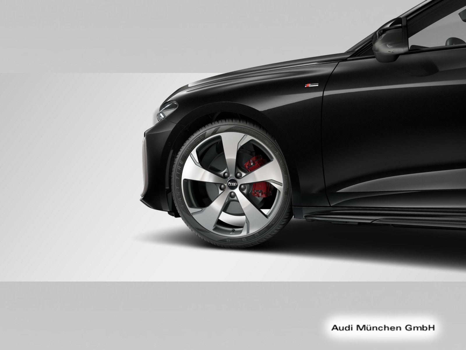 Audi A5 2025 г. Чёрный, пробег 8724 км