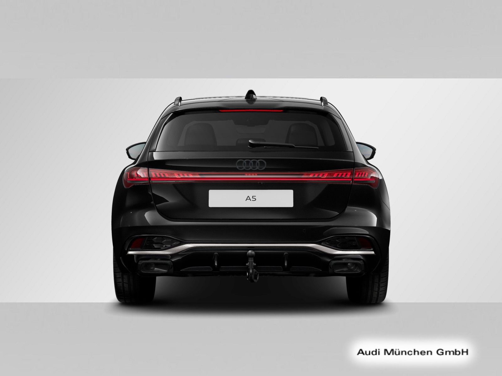 Audi A5 2025 г. Чёрный, пробег 8724 км