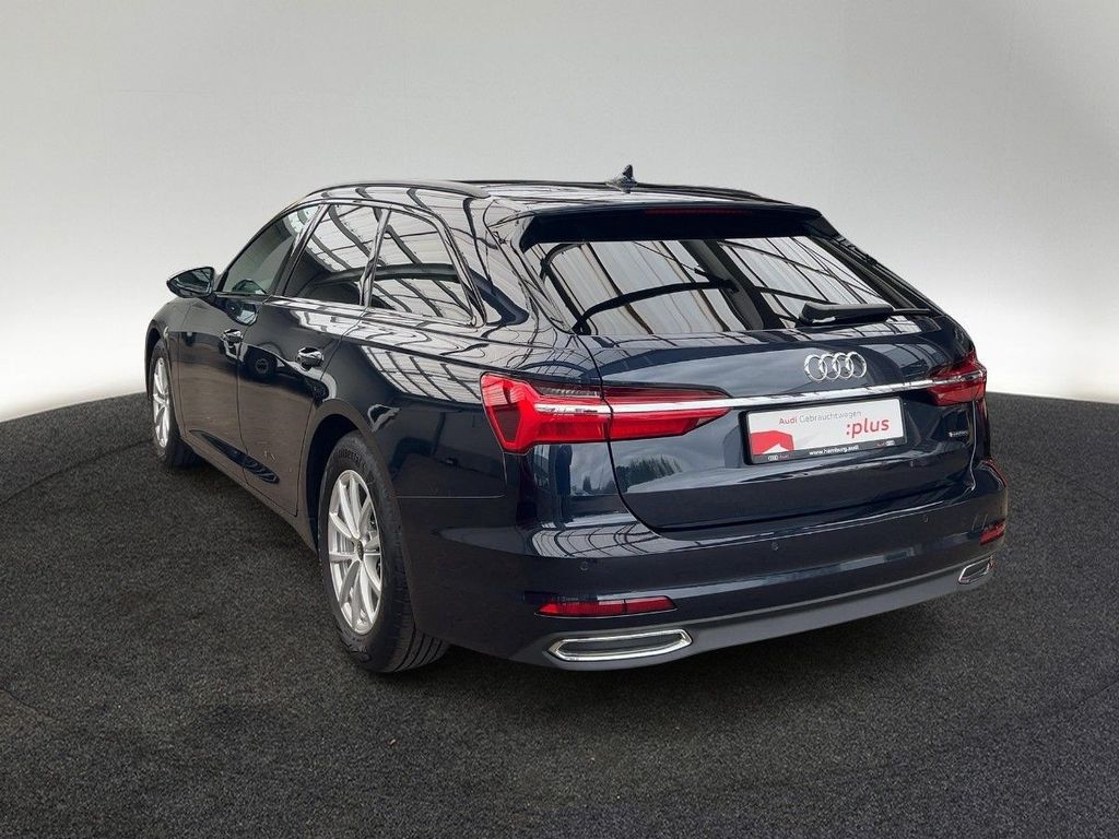 Audi A6 2023 г. Синий, пробег 17480 км