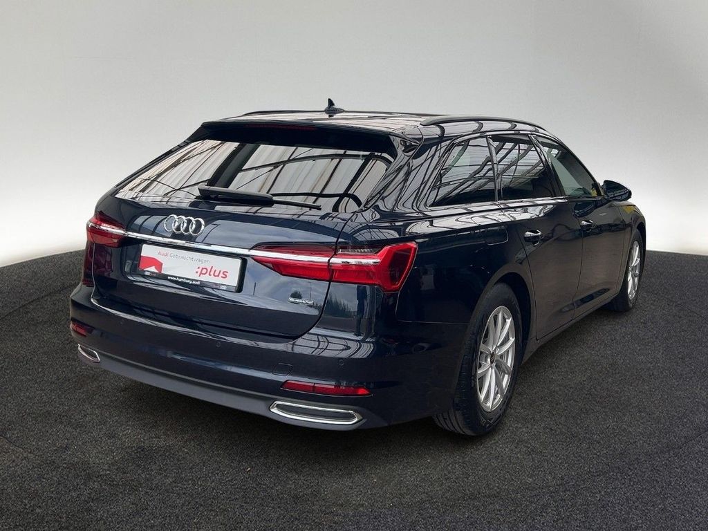 Audi A6 2023 г. Синий, пробег 17480 км