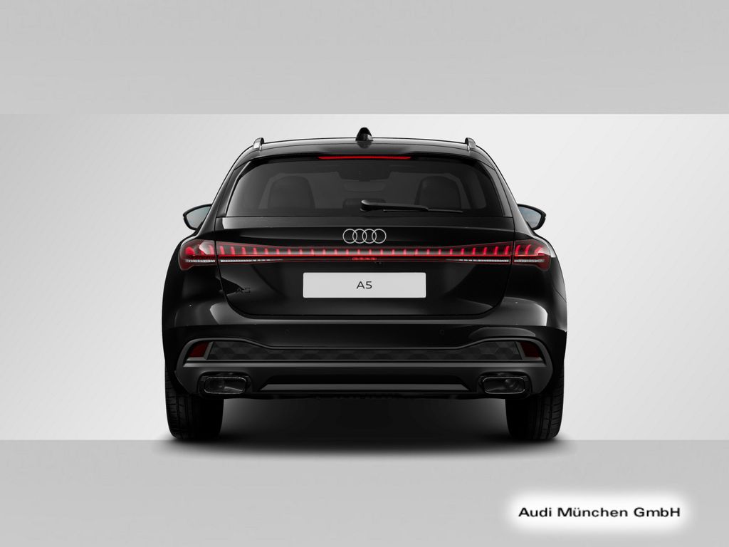 Audi A5 2026 г. Чёрный, пробег 28105 км
