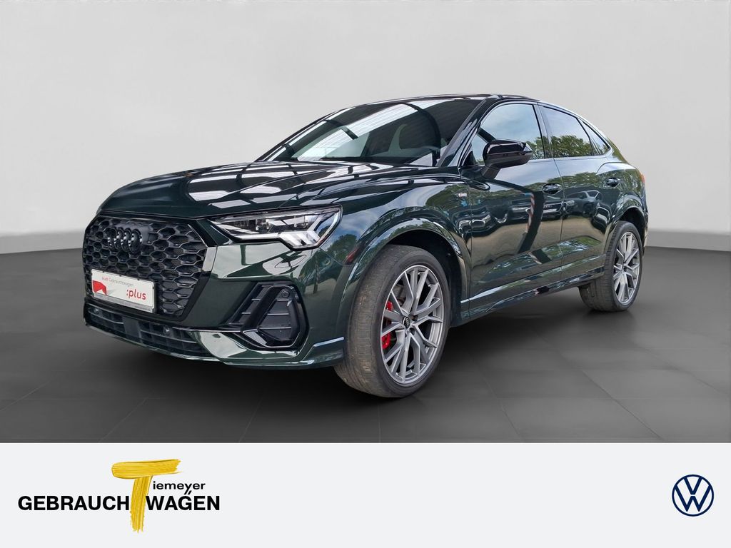 Audi Q3 2023 г. Зелёный, пробег 39652 км
