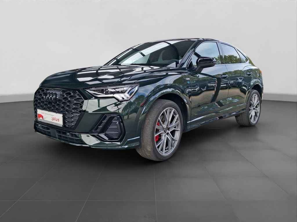 Audi Q3 2023 г. Зелёный, пробег 39652 км