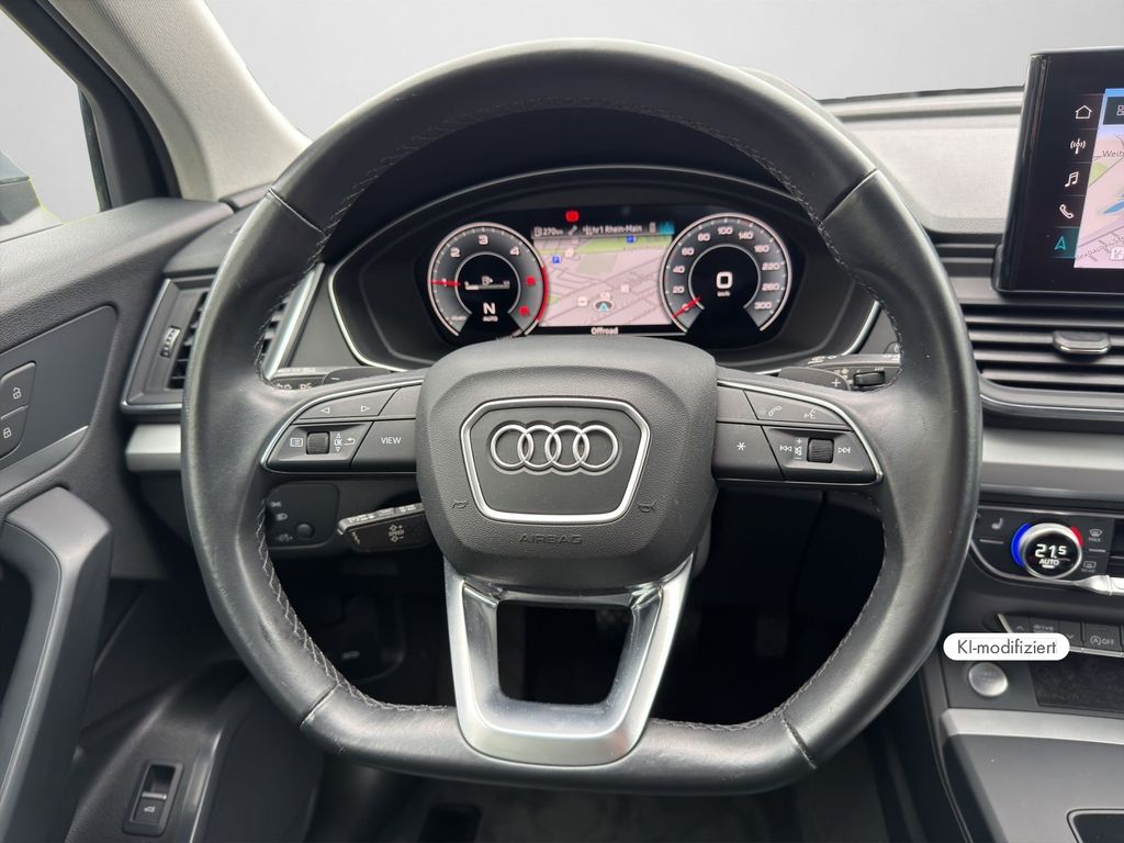 Audi Q5 2022 г. Серый, пробег 55923 км