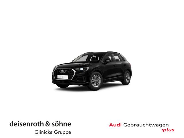 Audi Q3 2023 г. Чёрный, пробег 51196 км