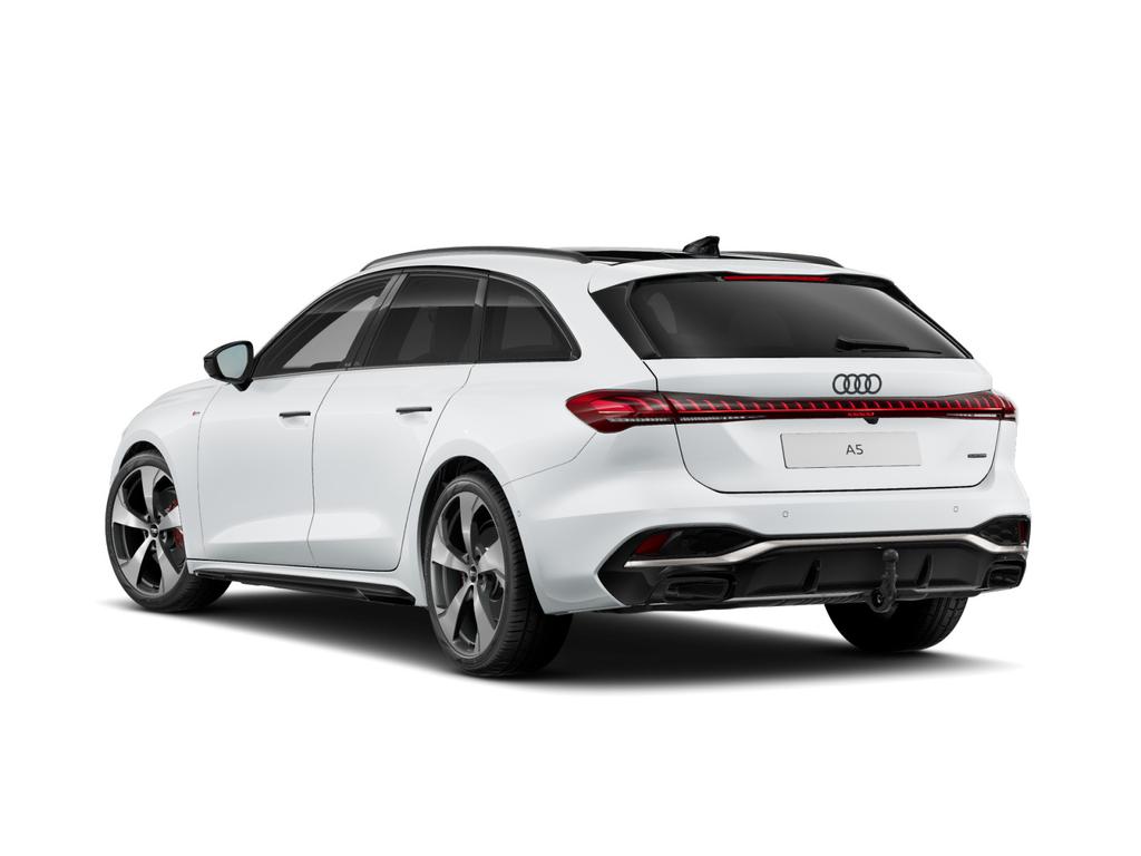 Audi A5 2025 г. Белый, пробег 5395 км
