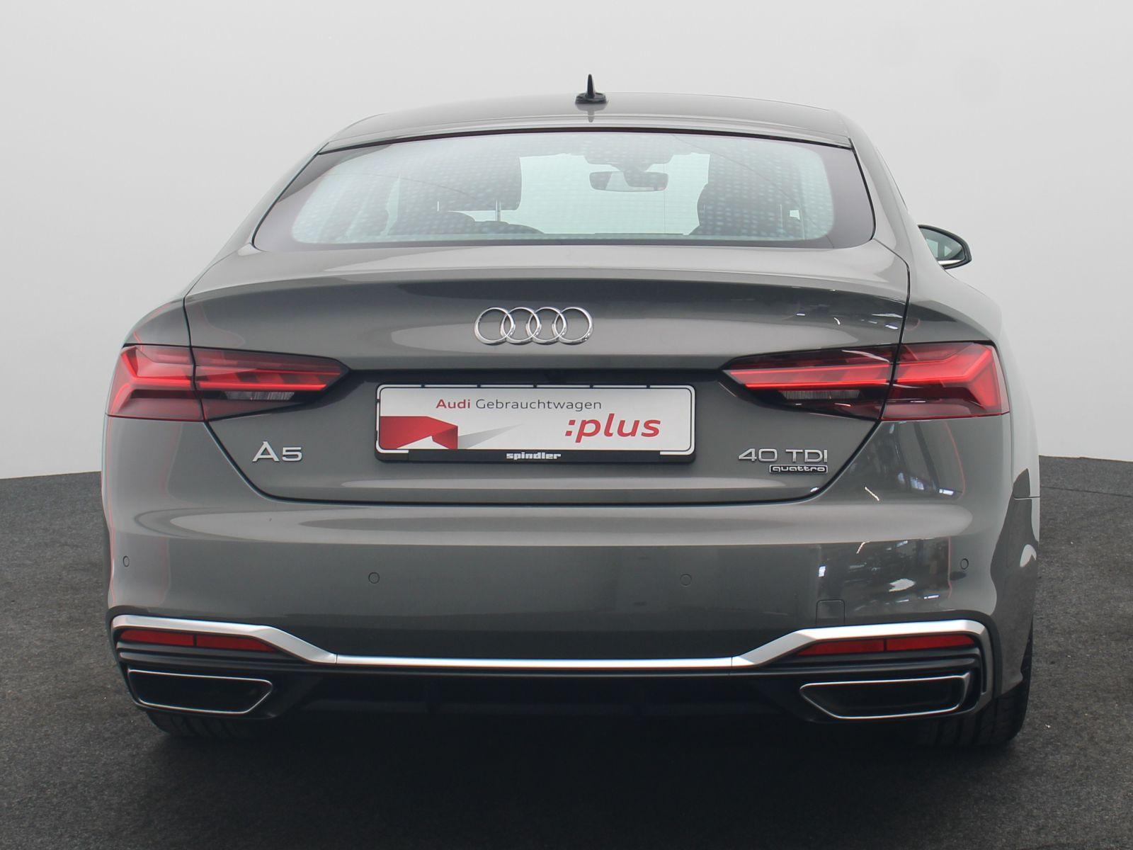 Audi A5 2024 г. Серый, пробег 43000 км