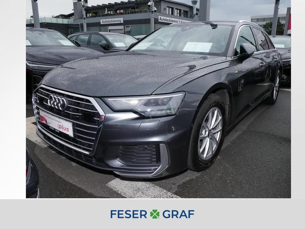 Audi A6 2023 г. Серый, пробег 44450 км