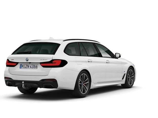 BMW 530 2023 г. Белый, пробег 36889 км