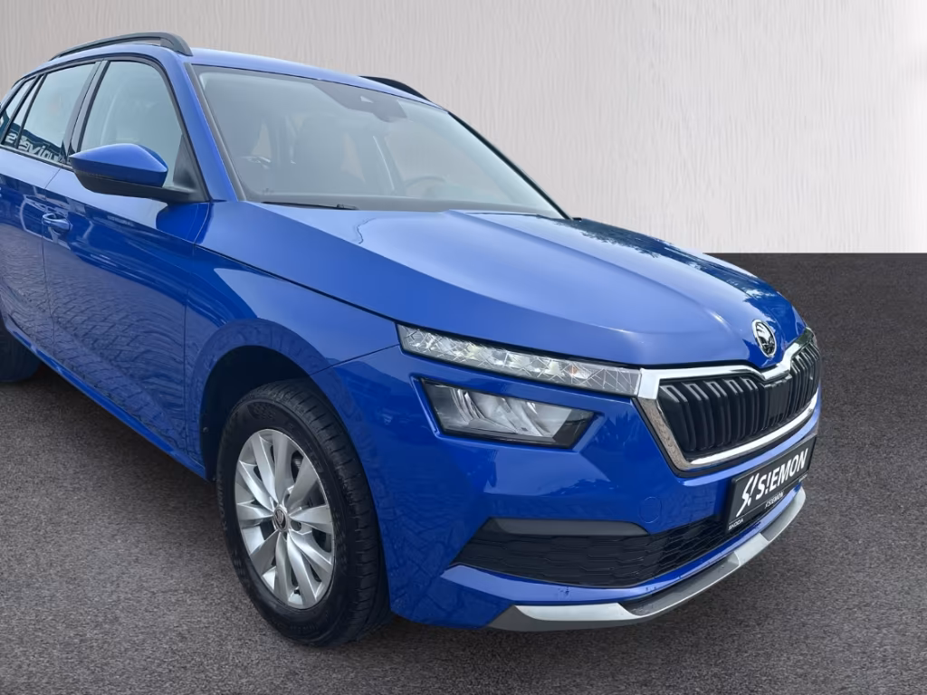 Skoda Kamiq 2023 г. Синий, пробег 53912 км