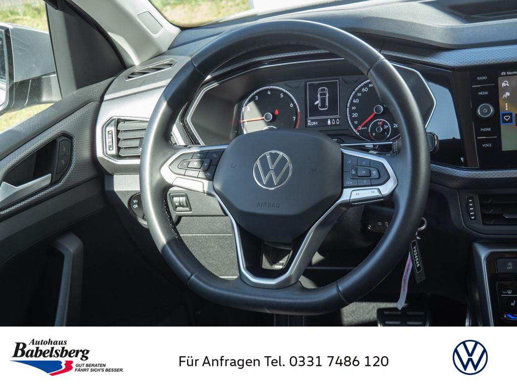 Volkswagen T-Cross 2021 г. Серебристый, пробег 42291 км