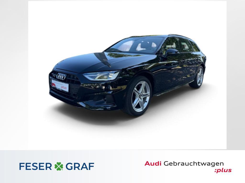 Audi A4 2023 г. Чёрный, пробег 54580 км