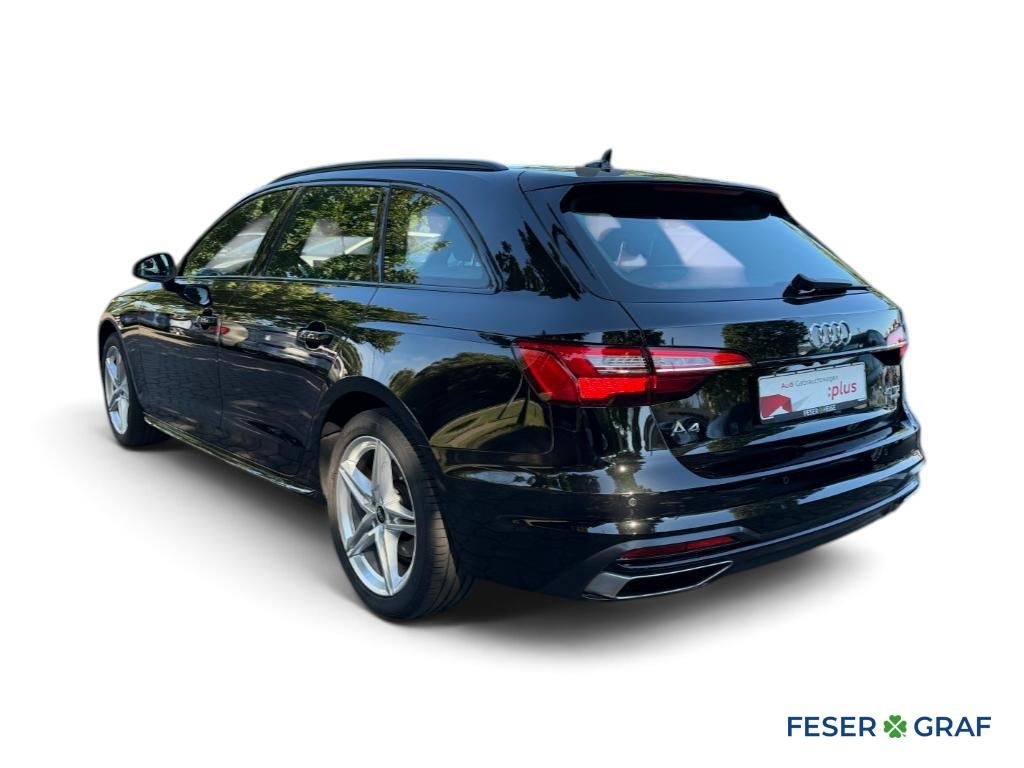 Audi A4 2023 г. Чёрный, пробег 54580 км