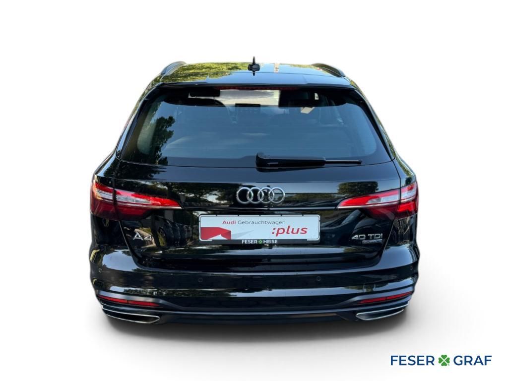 Audi A4 2023 г. Чёрный, пробег 54580 км