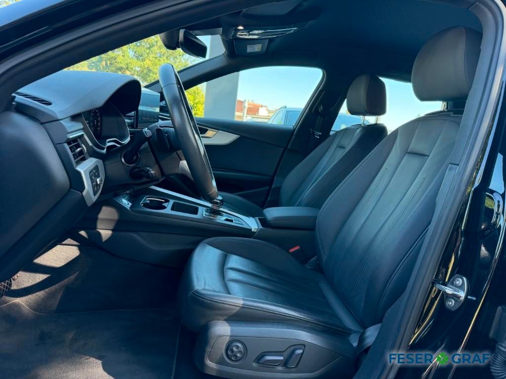 Audi A4 2023 г. Чёрный, пробег 54580 км