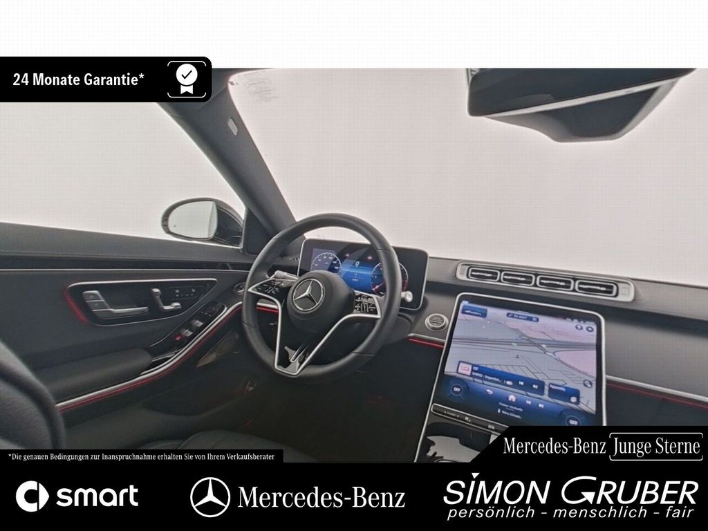 Mercedes-Benz S 350 2024 г. Чёрный, пробег 32281 км