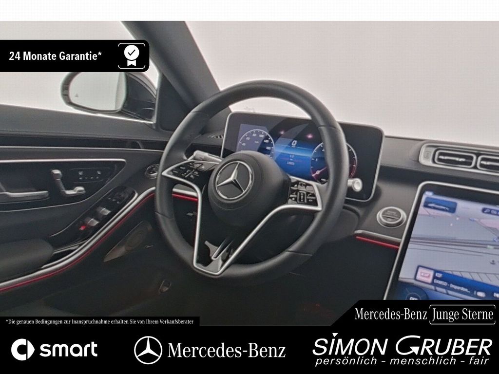 Mercedes-Benz S 350 2024 г. Чёрный, пробег 32281 км