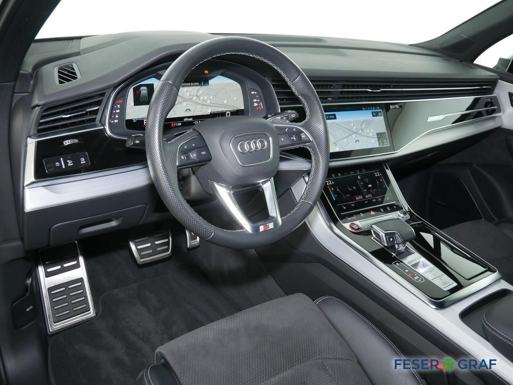 Audi SQ7 2022 г. Чёрный, пробег 33050 км