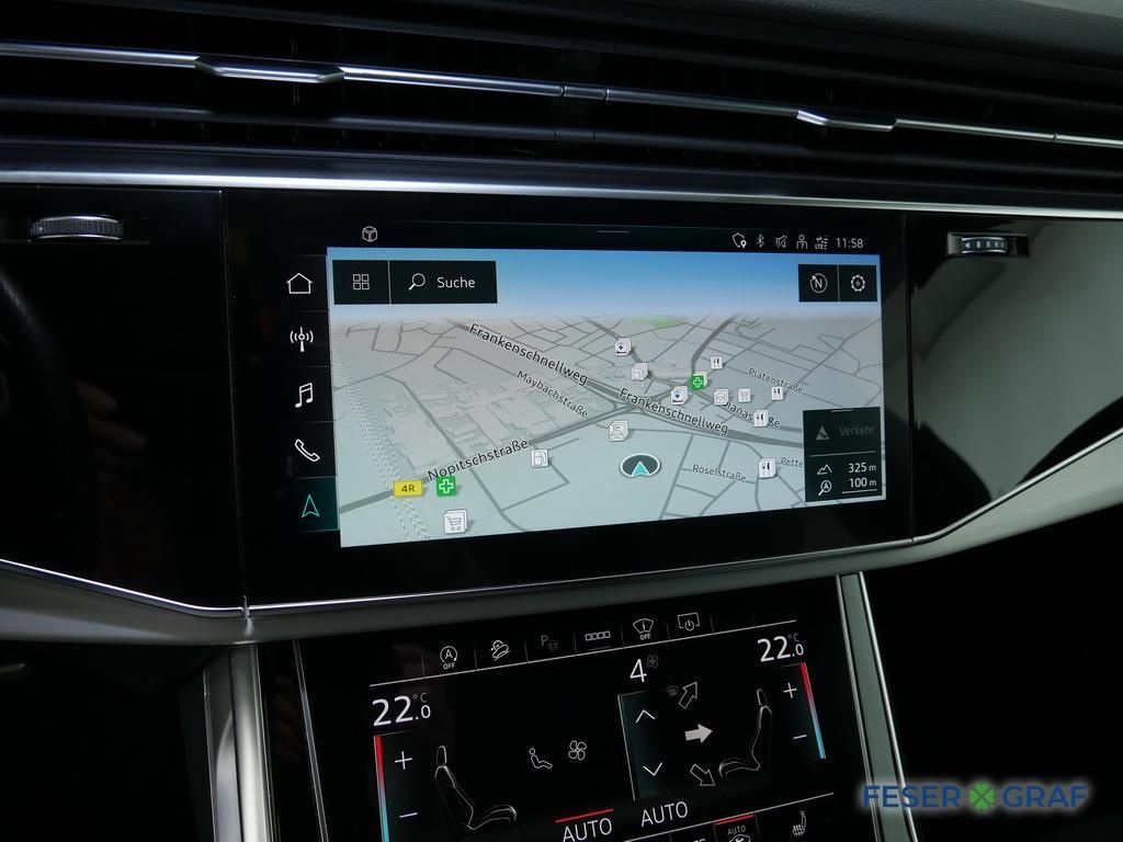 Audi SQ7 2022 г. Чёрный, пробег 33050 км