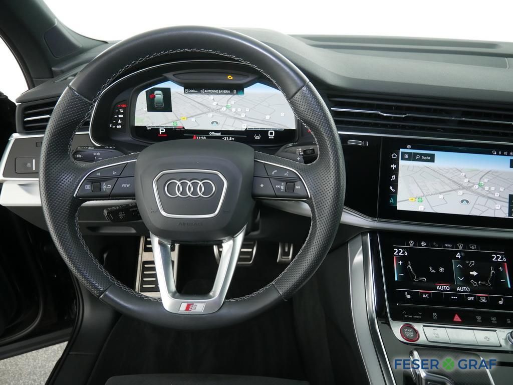 Audi SQ7 2022 г. Чёрный, пробег 33050 км