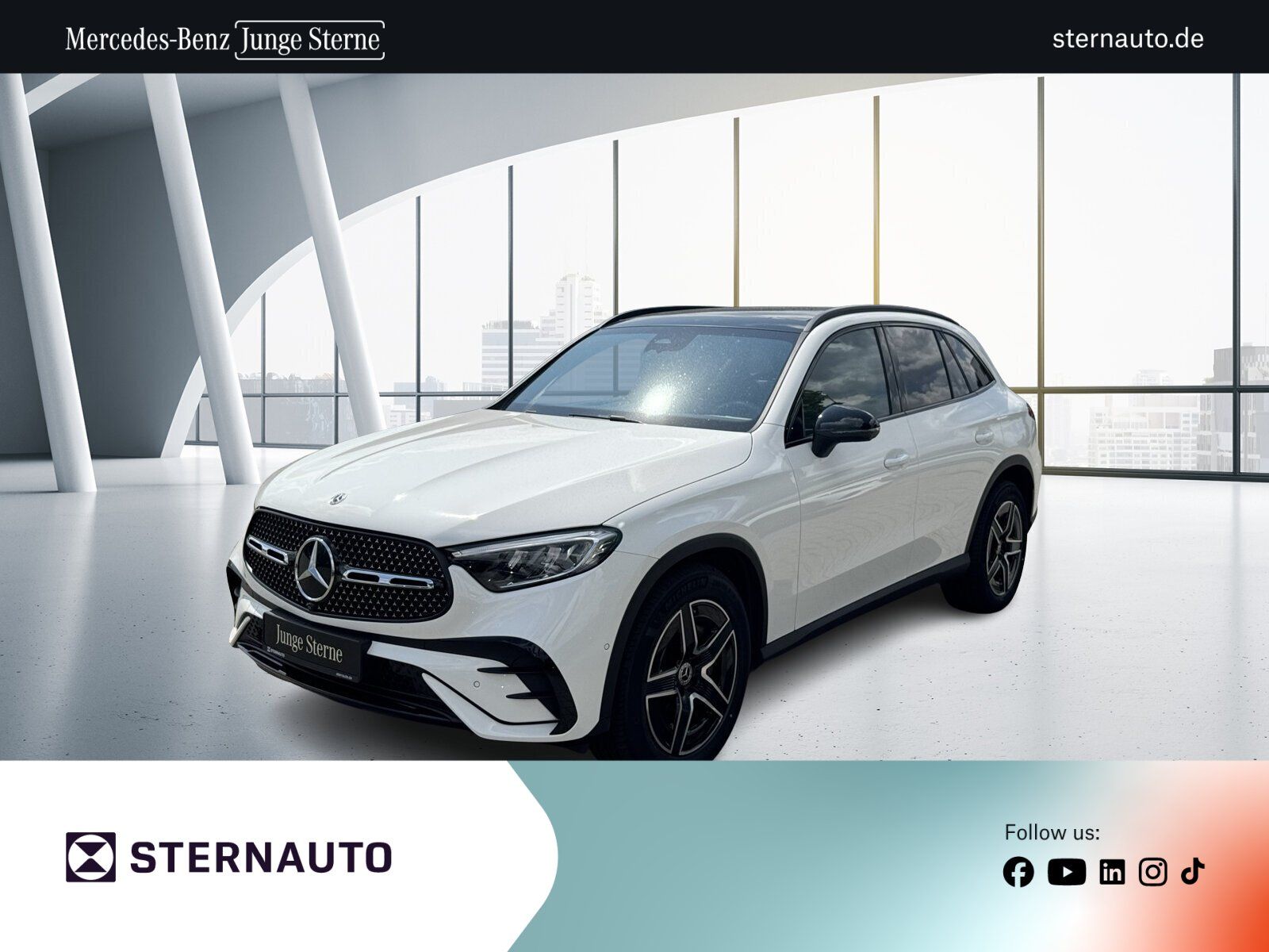 Mercedes-Benz GLC 200 2025 г. Белый, пробег 12782 км