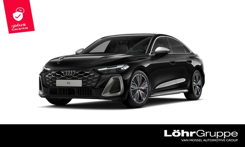 Audi S5 2026 г. Чёрный, пробег 12500 км