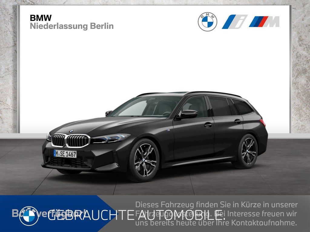 BMW 318 2023 г. Чёрный, пробег 52866 км