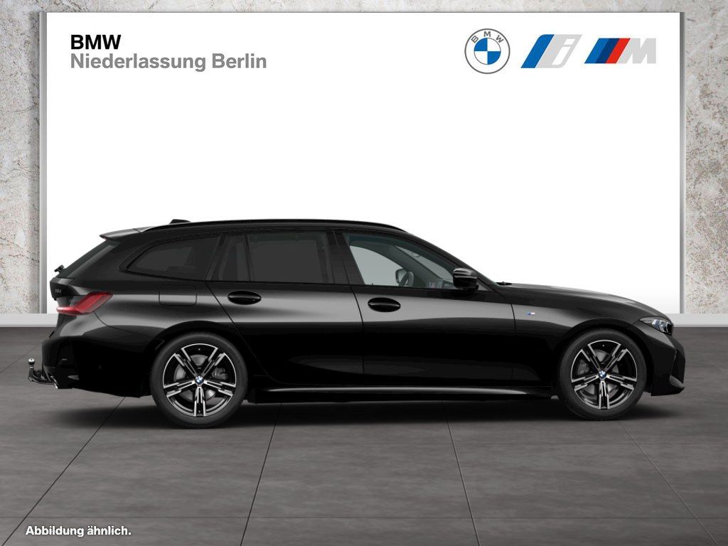 BMW 318 2023 г. Чёрный, пробег 52866 км