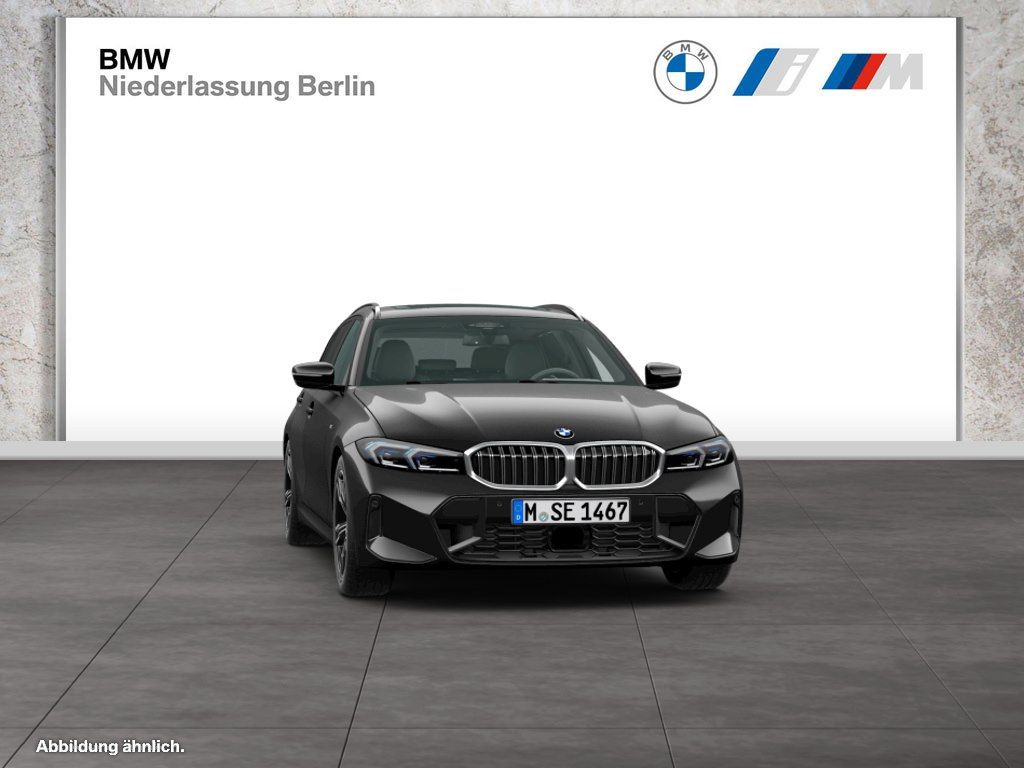 BMW 318 2023 г. Чёрный, пробег 52866 км