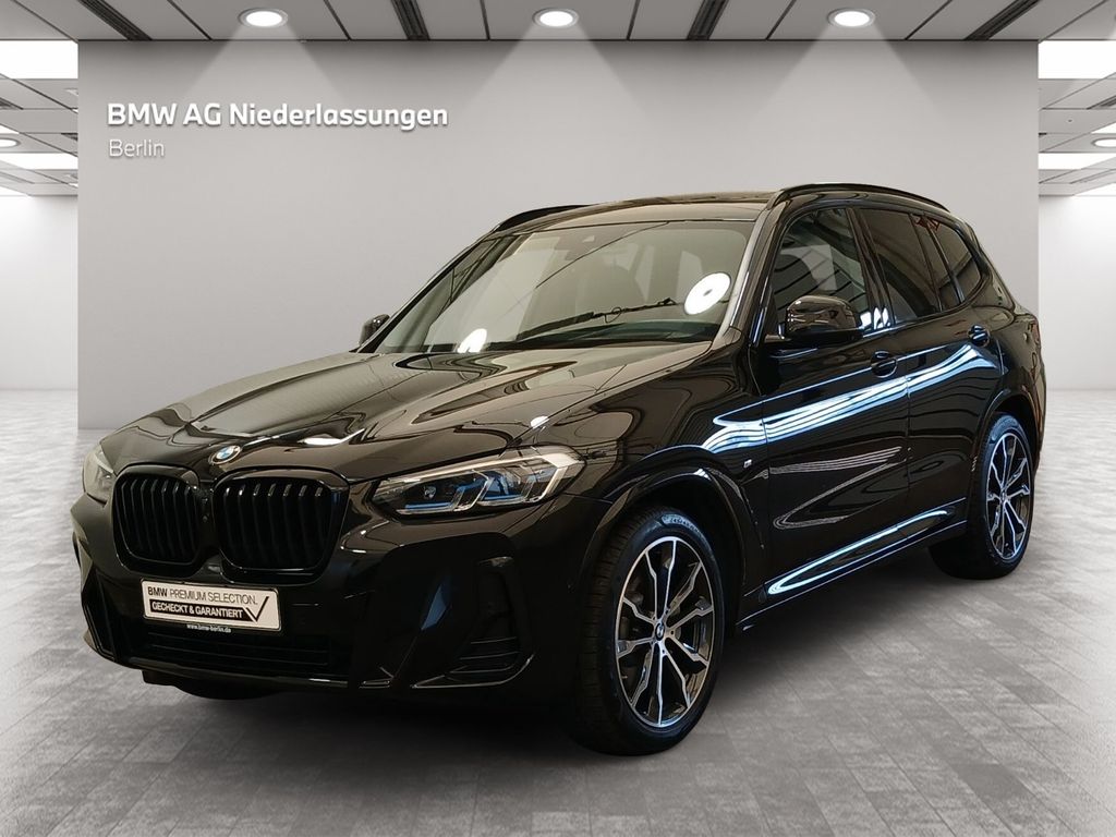 BMW X3 2023 г. Чёрный, пробег 46469 км