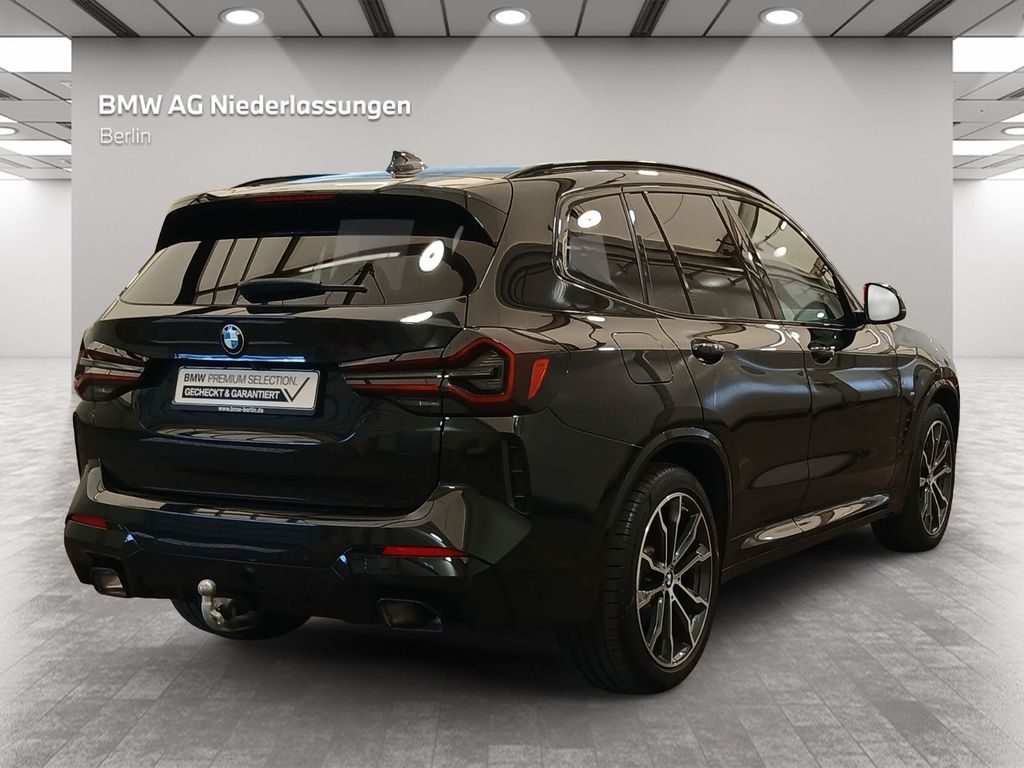 BMW X3 2023 г. Чёрный, пробег 46469 км