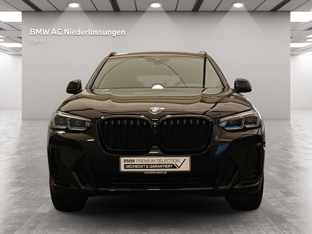 BMW X3 2023 г. Чёрный, пробег 46469 км