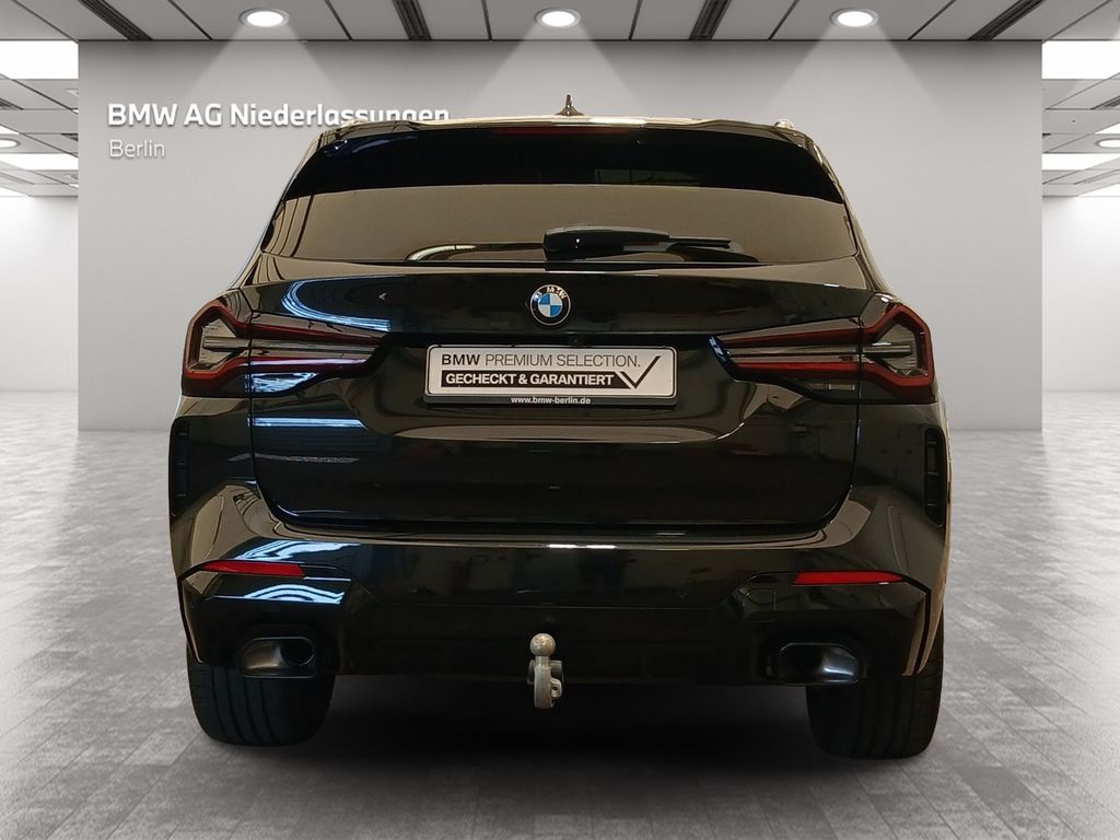 BMW X3 2023 г. Чёрный, пробег 46469 км