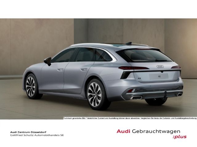 Audi A6 2025 г. Серебристый, пробег 26527 км
