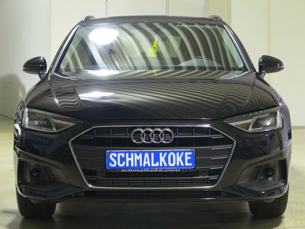 Audi A4 2023 г. Чёрный, пробег 52500 км